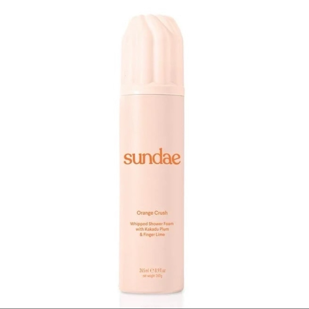 Sundae Orange Crush Whipped Shower Foam Body Wash NWT